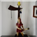 DL06. Antique figural lamp. 
